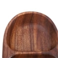 thumbnail image 4 of Walnut Wooden Dried Fruit Box, Large Capacity, Multifunctional, Serving Tray for Dried Fruit, Nuts, Snacks, Jewelry, Divided Elliptical Shape, 4 of 4