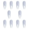 thumbnail image 2 of Colaxi 10 Pcs Outil de Réparation de Golf Divot, Fourche de Réparation de Marque L Fourche de Pitch de Golf Fourche Verte pour Entraînement de Stade Blanc, 2 of 8
