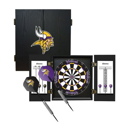Imperial Minnesota Vikings Fans Choice Dartboard Cabinet