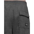 thumbnail image 6 of J. METHOD Mens Comfy Elastic Drawstring Fleece Cargo Sweat Pants M-5XL, 6 of 6