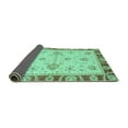 thumbnail image 2 of Ahgly Company Indoor Rectangle Abstract Turquoise Blue Modern Area Rugs, 6' x 9', 2 of 4
