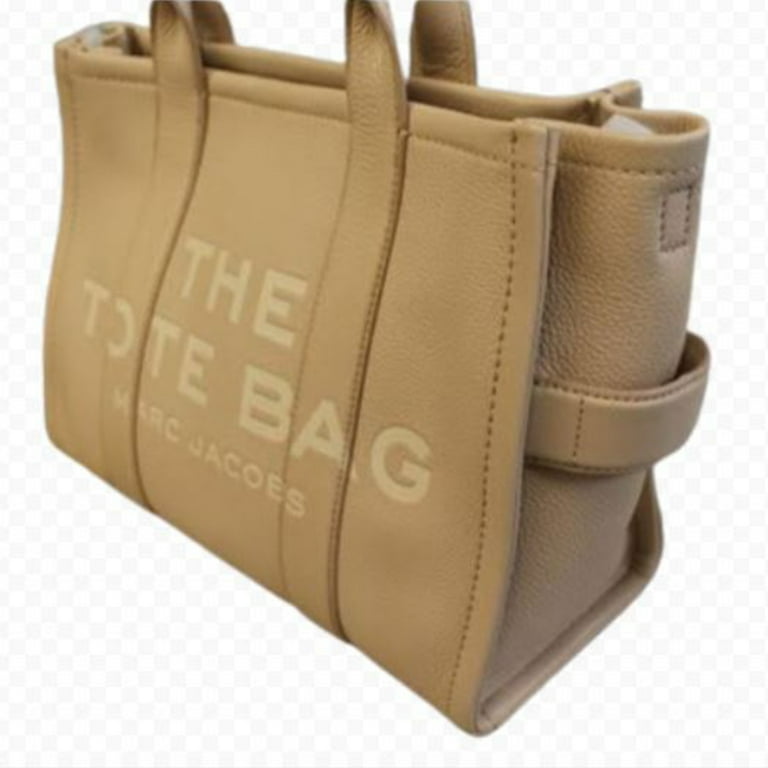 Marc Jacobs The Leather Medium Tote Bag Camel H004L01PF21-914