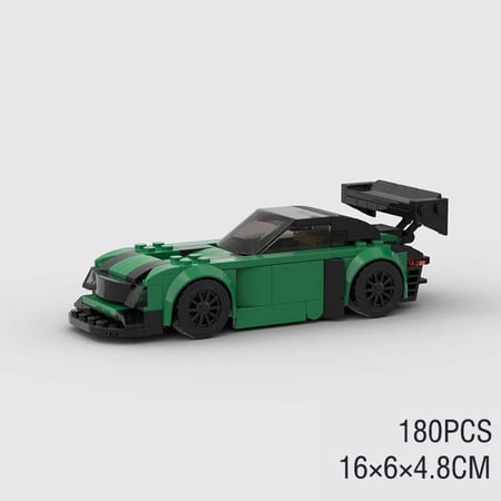 BeeEtMoc GT3 EVO Speed Champion Racer Building Blocks, 180 Pieces for Kids