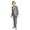 Gray, variant on Boys Formal Suit 5 Piece Outfit Dresswear Suit Set