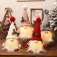 thumbnail image 5 of 1 ~ 4 piezas 2024 Muñeco de Navidad Elfo Gnomo de punto con luz de noche LED Decoraciones navideñas para el hogar Navidad Año Nuevo 2025 Regalo, 5 of 5