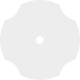 thumbnail image 4 of 20"OD x 2"ID x 7"C x 1"P Percival Architectural Grade PVC Contemporary Ceiling Medallion, 4 of 11