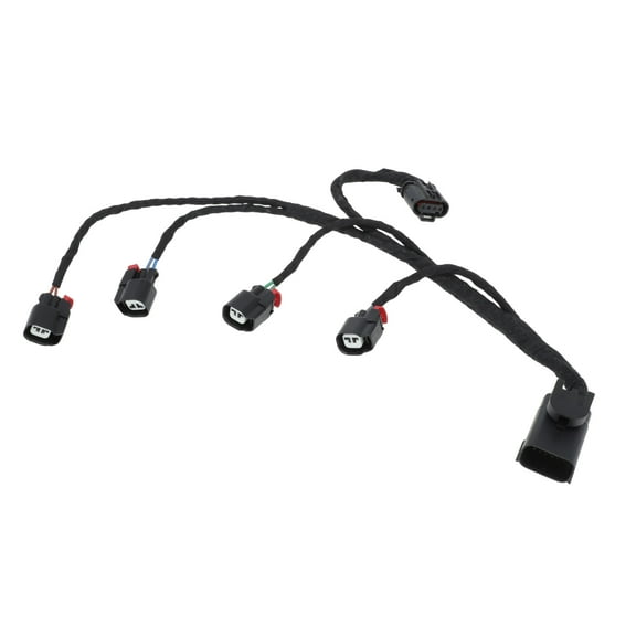 Unique Bargains No.28329581 Fuel Injection Ignition Harness for Chevrolet Silverado 1500 2014-2019 for Left Hand Fuel Rail 5.3L 6.2L V8 Wiring Harness Plug