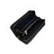 thumbnail image 2 of Cartera Larga De Dama Calavera Con Cremallera De Cuero Pu Color Negro, 2 of 5