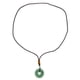 thumbnail image 2 of Collar con colgante de cristal y piedra decorativa para el cuello., 2 of 8