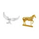 thumbnail image 5 of Estatua De Caballo ángel De Resina, Figura Escultórica, Adorno Decorativo Para Oficina, Hogar, Inauguración De La Casa, Estantería, Pasillo, Escritorio, Animal Grabado., 5 of 8