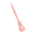 thumbnail image 4 of Brocha de maquillaje profesional para rubor, portátil, de fibra sintética suave, para polvos sueltos, herramienta cosmética para mujer, color rosa, 4 of 14