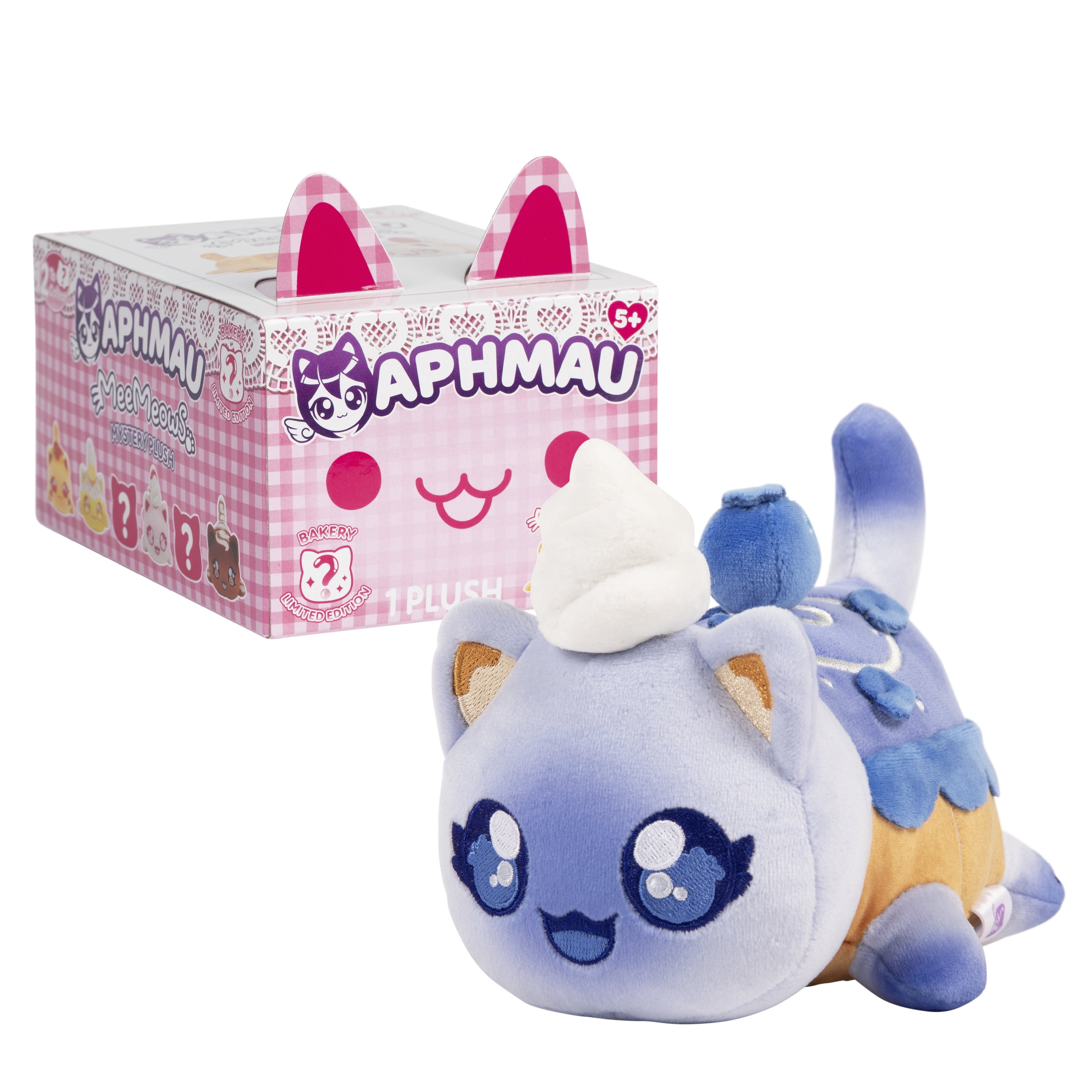 Aphmau 6” Mystery MeeMeow Plush Series 10 -Bakery