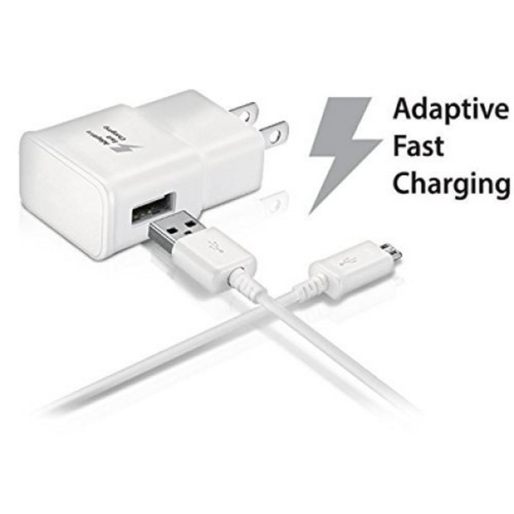 Samsung Galaxy Tab 4 10.1 Adaptive Fast Charger Micro USB 2.0 Cable Kit