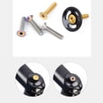 thumbnail image 3 of Bike Stem Blot Professional Handlebar Riser Fixator Fastener Accessories Sturdy Titanium Alloy Fixed Screw Blots Frame Accessory Golden, 3 of 9