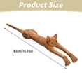 thumbnail image 3 of Cat Shaped Back Scratcher, 48Cm Wooden Funny Tool for Body Relaxation, By Meiiso, Large Inventory!, 3 of 8