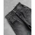 thumbnail image 5 of Pantalones cortos de mezclilla con borde sin rematar y agujeros rasgados de estilo Harajuku para hombre y mujer, estilo vintage, básicos, sencillos y combinables, ropa de calle, pantalones cortos Y2k, 5 of 5