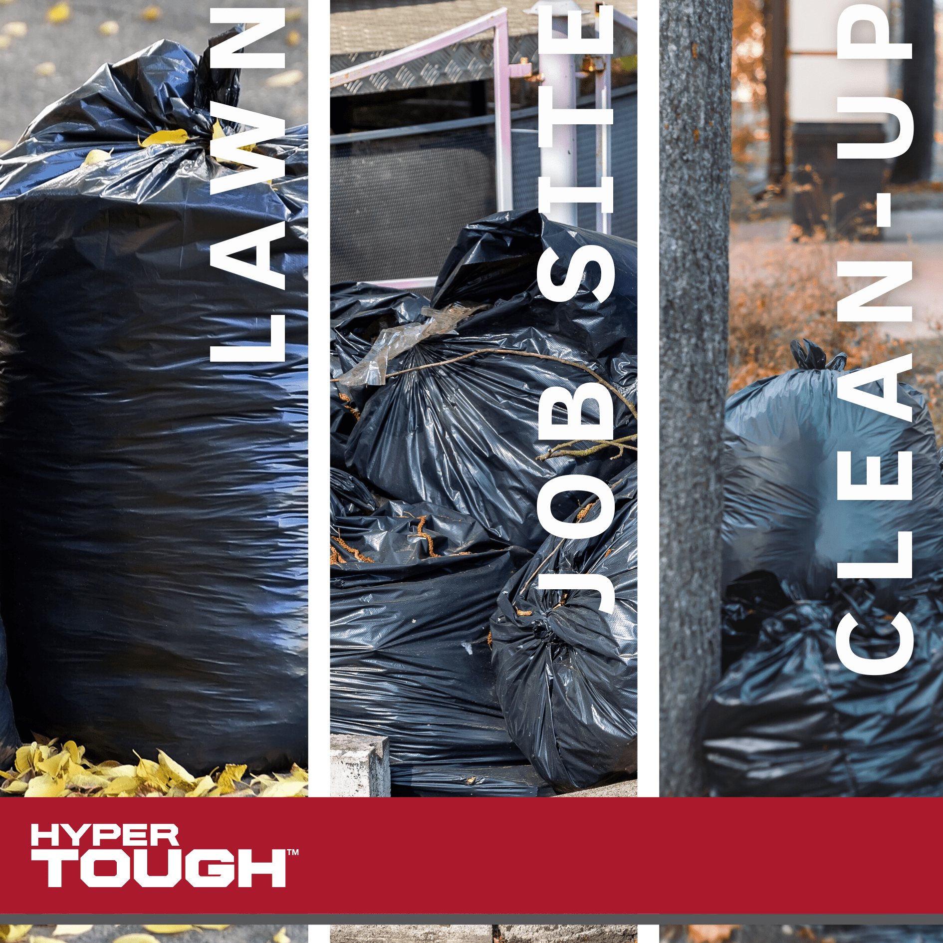 Zoom Supply Heritage Bag H6639HC Trash Bags, Industrial-Strength Clear 23  Gallon Slim Jim Garbage Bags -- Avoid Hassle & Annoying Tearing Bags