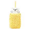 thumbnail image 2 of YAOMOBB Animal Design Hand Towel Cartoon Design Hand Towel Quick Dry Hanging Wipe Towel Reusable Cleaning Home Kitchen Bathroom, 2 of 7