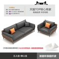 thumbnail image 1 of Nordic Modern Sofa Leather Living Room Luxury Corner Recliner Theater Couch Sofas Bedroom Patio Wohnzimmer Sofas Furniture DWH My Lux Decor Round, 1 of 30