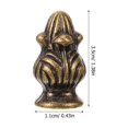 thumbnail image 2 of OULII Easy Install Metal Lamp Finials for Table Lamps Assorted Color Durable Iron with Elegant Look, 2 of 8