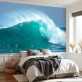 thumbnail image 4 of Wall Mural Peel and Stick Ocean wave Self-Adhesive Wallpaper Removable Wall Decal Wall Sticker Home Decor for Living Room Bedroom 69"x96", 4 of 8