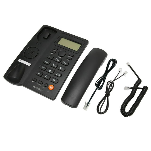 Corded Phone, With Caller ID, Speed Dial, Noise Cancelling, Mute Function, Desktop Landline Telephone, Hands Free Calling, Dual Interface Design, For Home Hotel