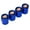 Blue, variant on Hex New Cadillac Logo Emblem Car Suv Wheels Tire Air Valve Caps Stem Dust Cover