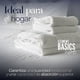 thumbnail image 5 of Juego de 4 Toallas de Baño ELEMENT RESOURCES 100% Algodón Color Blanco, 5 of 7