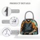 thumbnail image 4 of Fotbe Skeleton Chef BBQ Scene Bolsa de Almuerzo con Estampado, Lonchera Aislada, Contenedor de Comida Reutilizable Tipo Cooler a Prueba de Fugas, 4 of 6