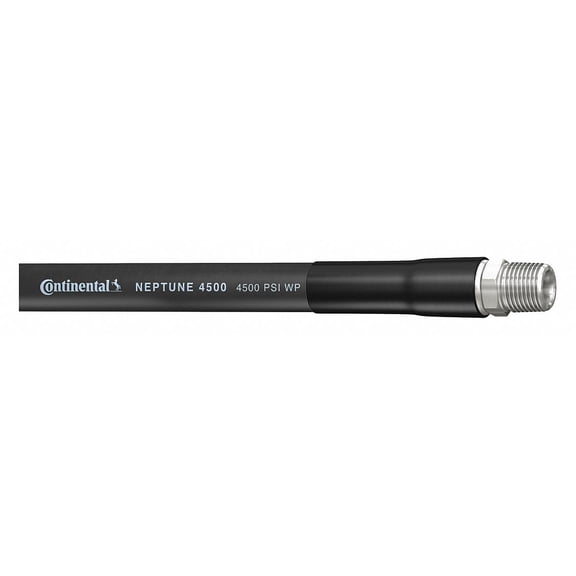 Continental Pressure Washer Hose,1/2" ID x 100 ft.