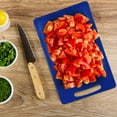 thumbnail image 2 of YBM Home Plastic Cutting Board 16x10 inch, Kitchen Chopping Mat with Juice Grooves and, Non-Porous, 2 of 2