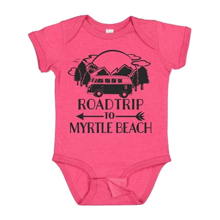 

Inktastic Road Trip to Myrtle Beach Gift Baby Boy or Baby Girl Bodysuit