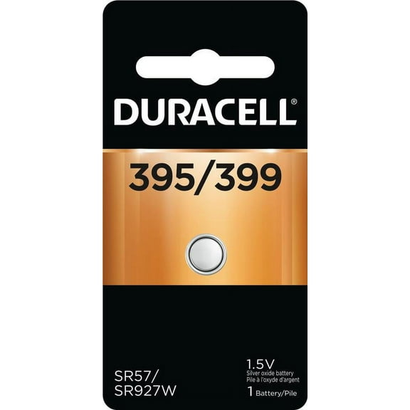 Duracell 395/399 Button Cell Silver Oxide Watch Battery (1 Battery)