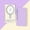 Lavender/Cream, variant on XYZtech X Slim B Wireless Power Bank - 5000 mAh - Ultra Thin 0.38" Design, Compatible with iPhone and Samsung, Orange & Yellow