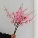 thumbnail image 3 of Arreglo floral artificial con forma de rama de flor de durazno rosa for sala de estar, comedor y hogar., 3 of 4