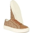 thumbnail image 5 of Guess Vice Men's Lace Up 4G Logo Print Synthetic Trainers In Beige Size 11.5, 5 of 6