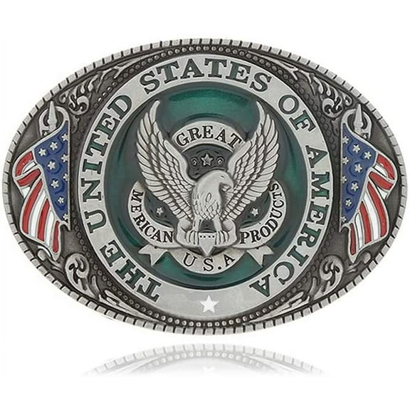 Vintage Celtic Knot Belt Buckle for Men Simple Cowboy Belt Buckle