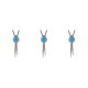 thumbnail image 4 of Jumpingount Corbatas Collar Colgante Vacaciones Aniversario Cumpleaños Boda Compromiso Trabajo Compras Joyería de moda para mujer Hombre Type1 NO1, 4 of 6