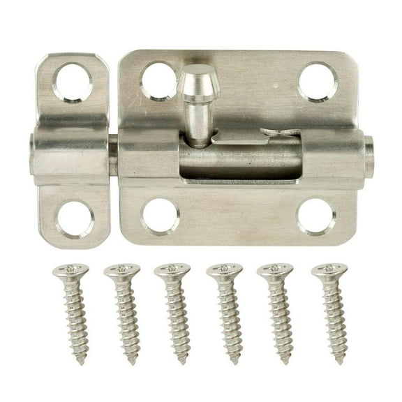 Everbilt 2-1/2 in. Stainless Steel Barrel Bolt