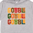 thumbnail image 3 of Inktastic Thanksgiving Funny Gobble Toddler Hoodie, 3 of 4