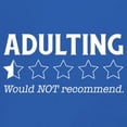thumbnail image 3 of Adulting Would Not Recommend Sweatshirt Funny Adult Life is Hard Review Humor Parenting 18th Birthday Gen X Hoodie, 3 of 7