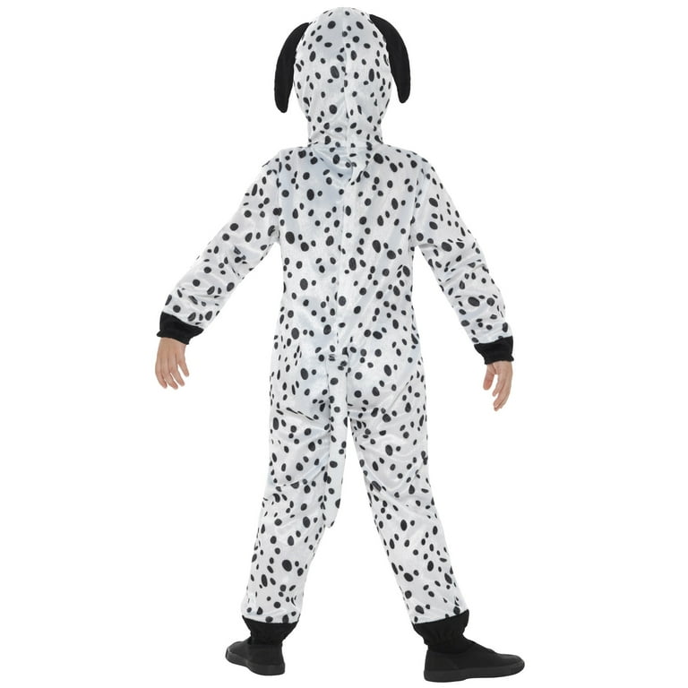 Dog Costume Kids Grey Hooded Jumpsuit