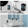 thumbnail image 6 of BEZADI Black Wall Mounted 600ml Commercial Soap & Lotion Dispenser, 1 Count, 6 of 7
