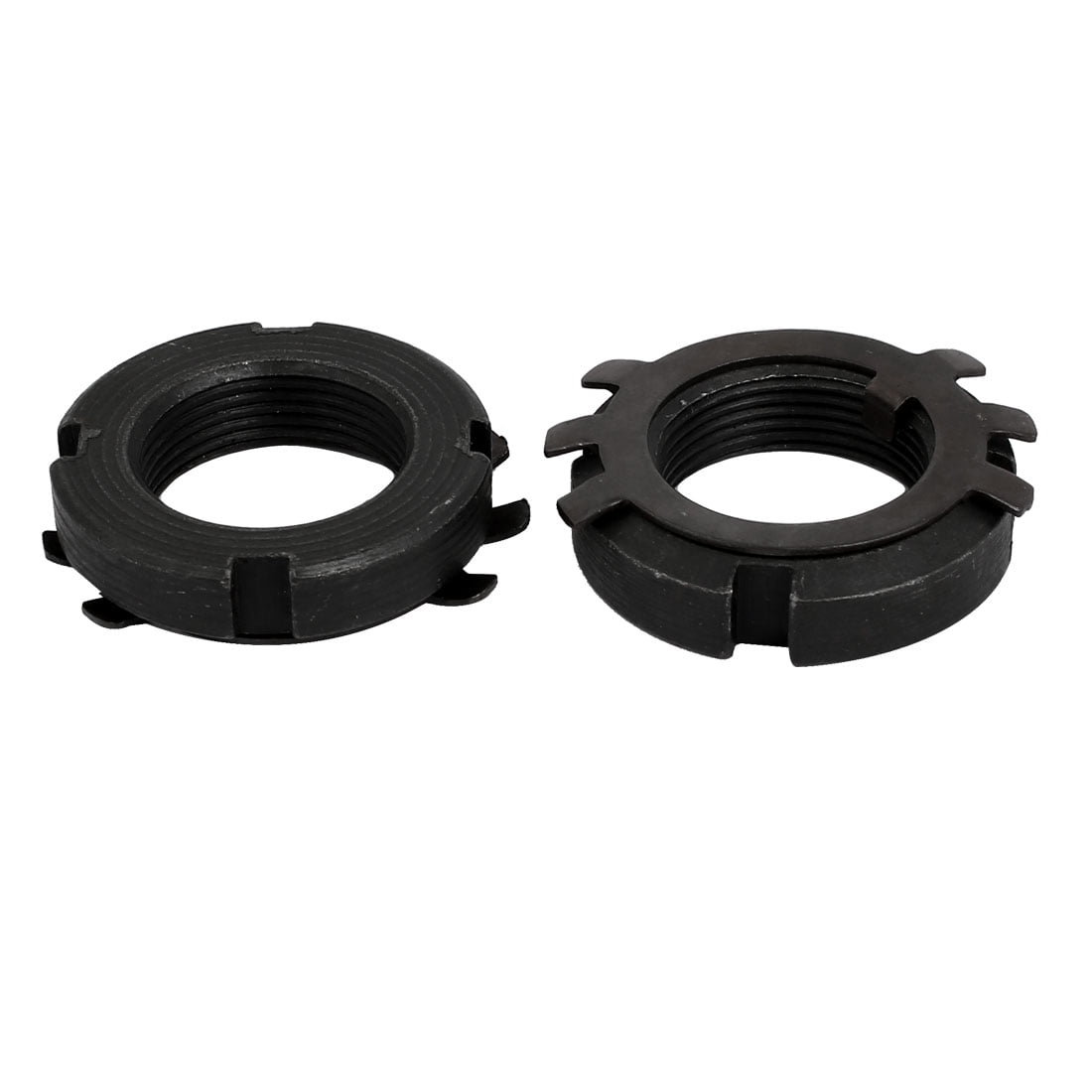 Unique Bargains 2 Set M27x1.5mm Thread Carbon Steel Left Hand Bearing