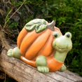 thumbnail image 3 of Desktop Statue Adorable Appearance Waterproof Resin Handmade Halloween Themed Animal Statues for Home, 3 of 10