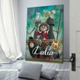 thumbnail image 3 of Dalia y el libro rojo Cuadro decorativo colgante - Arte de pared - Póster enmarcado - Decoración de pared - Regalos para familia, amigos y aficionados 20*30 cm, 3 of 6