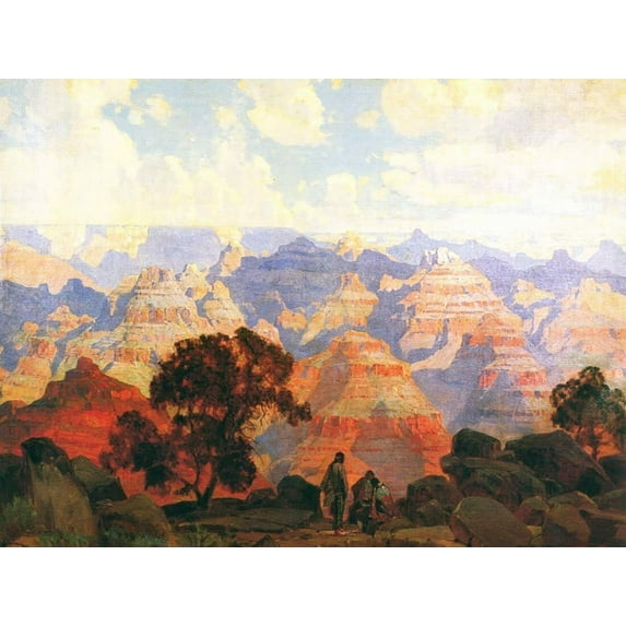 Grand Canyon-Puthuff - CANVAS OR FINE PRINT WALL ART