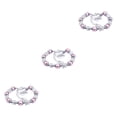 thumbnail image 2 of Qarigey Hermosa de acero inoxidable de cristal en forma de corazón cadenas de bricolaje hecho a mano de vidrio elegante amistad brazalete Type1 NO1, 2 of 6