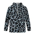 thumbnail image 4 of men's leopard print hoodie, retro animal print pullover sweatshirt, vintage casual hooded top with pocket, brown cheetah pattern fleece jumper, streetwear graphic hoodie for men, cozy winter warm, 4 of 6