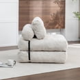 thumbnail image 2 of Sofá cama plegable, silla convertible con almohada colchón plegable con soporte de espalda, 2 of 5